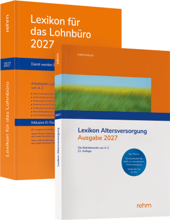 Buchpaket Lexikon für das Lohnbüro 2026 & Lexikon Altersversorgung 2026