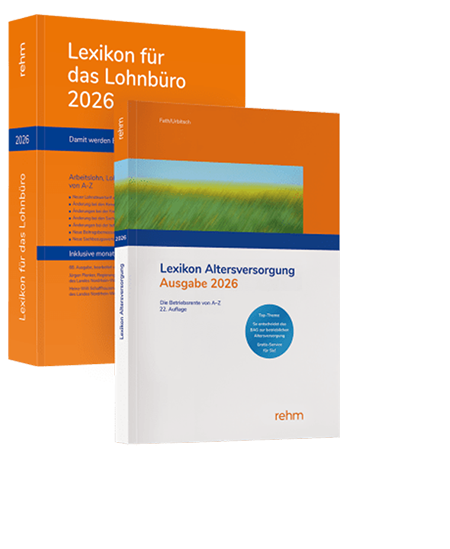 Buchpaket Lexikon für das Lohnbüro 2026 & Lexikon Altersversorgung 2026