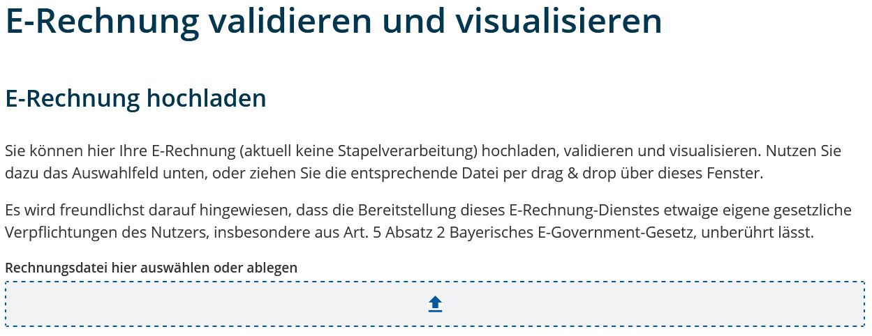 E-Rechnungsviewer