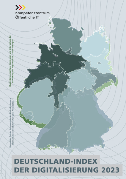 Grafik Deutschland-Index der Digitalisierung 2023